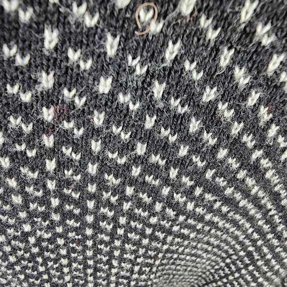 Daniel Hechter Paris Cotton Shawl Collar Grampa Cardigan Navy Size 2X Preppy - Picture 12 of 14